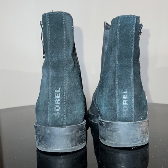 Sorel Emelie Women’s Black Winter Waterproof Zip Ankle Boots SZ 8.5 1977611010 - Picture 3 of 10